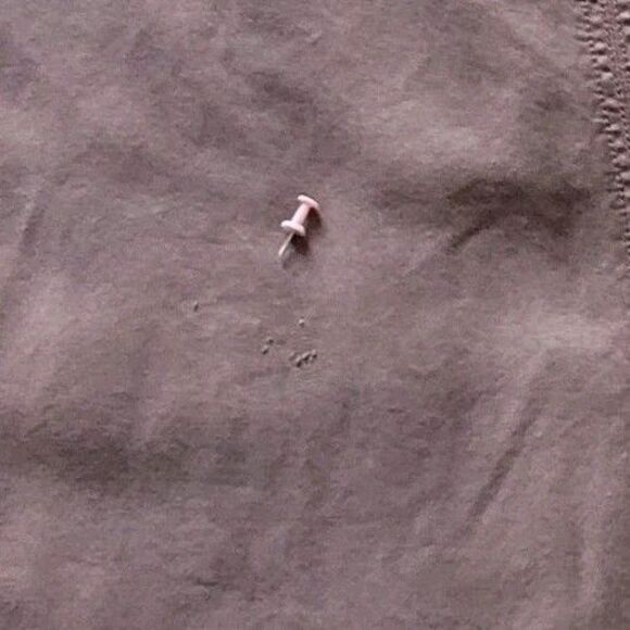 American Eagle Jacket Womens Size M Burgundy Zip Up Utility Military Hoodie - Picture 12 of 13